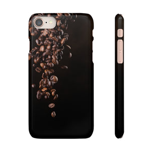 Coffee bean iphone Snap Cases