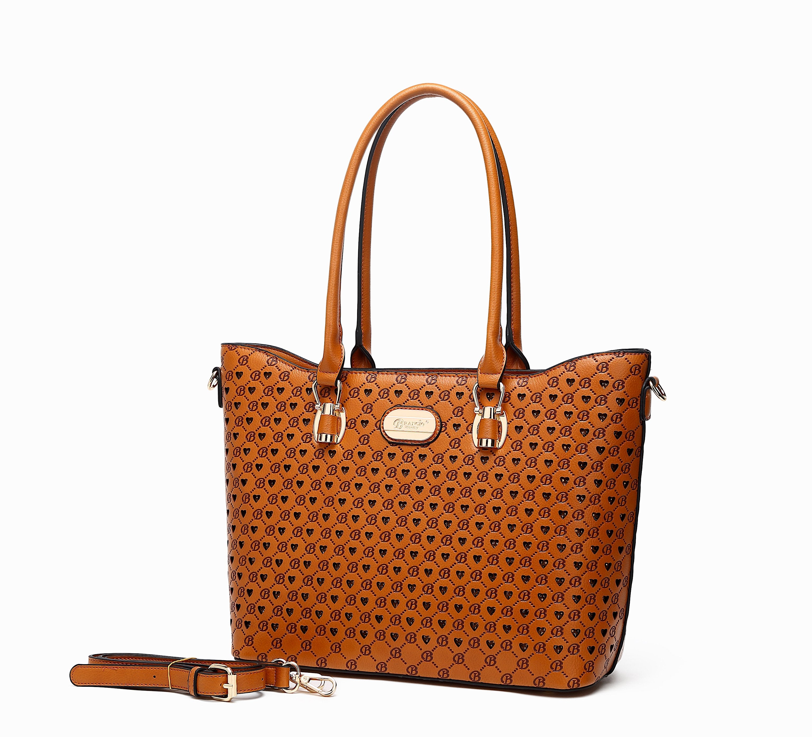Millionaire Queen Double Layer Crystal Engraved Tote