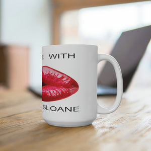 Party time with White Ceramic Mug by Cameron Sloane