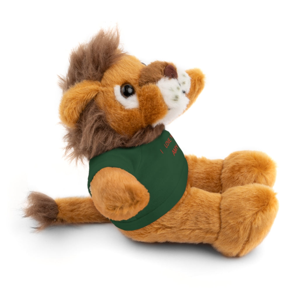 I LOVE YOU AMY Stuffed Animals with Tee