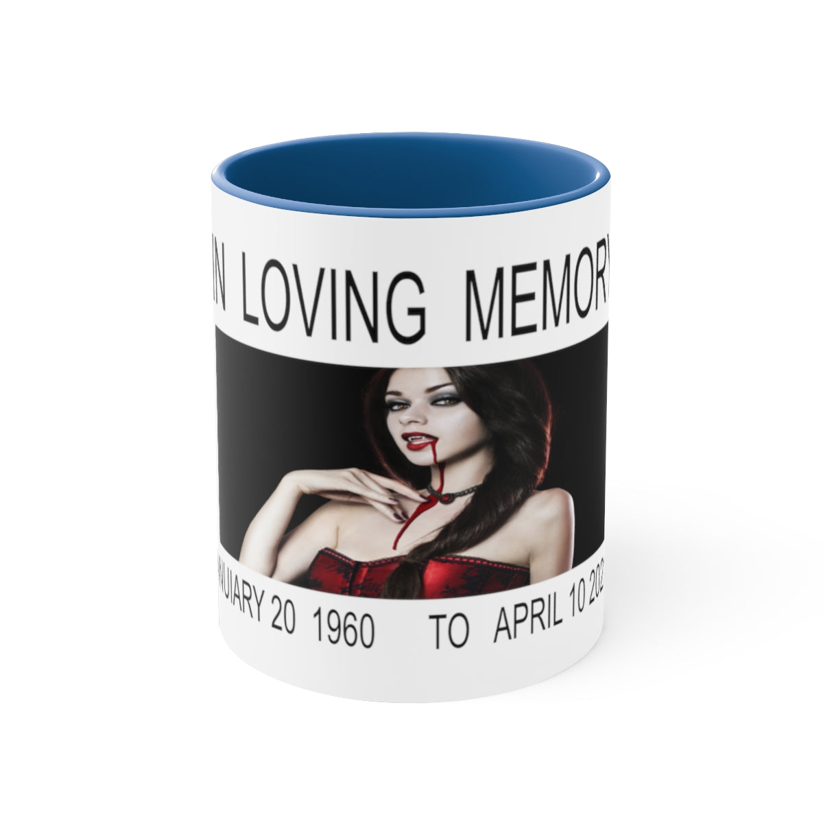 In loving memory sample Accent Coffee Mug, 11oz