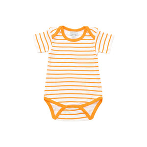 onesie in orange marseille stripe