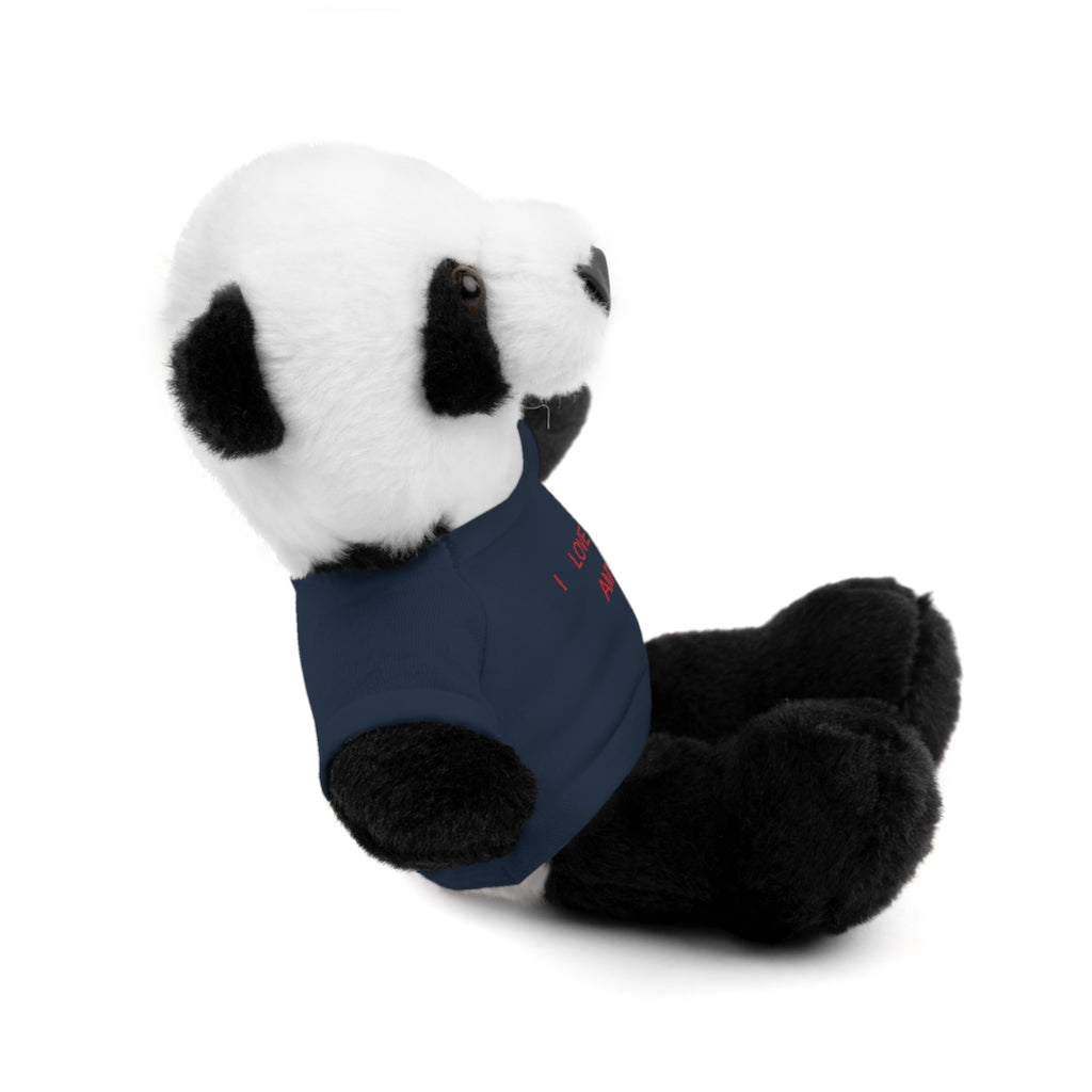 I LOVE YOU AMY Stuffed Animals with Tee