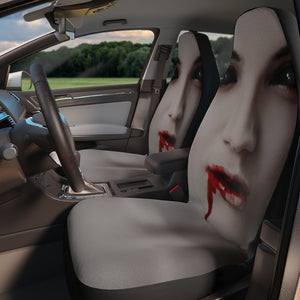 Vampire bloody mouth Car Seat Covers