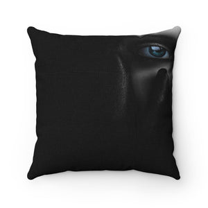 Dark Gothic Eyes Spun Polyester Square Pillow