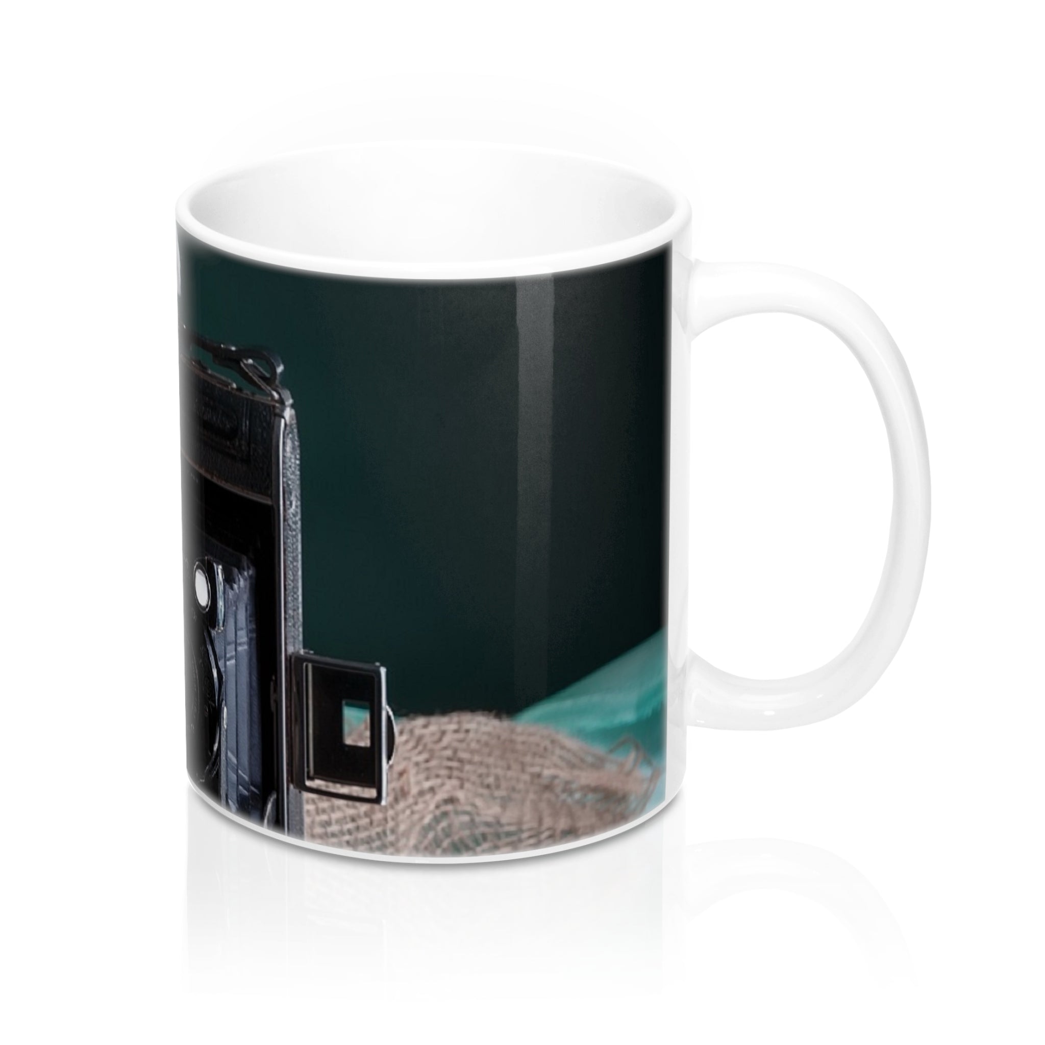 Puppy Photographer cute Wraparound  Mugs