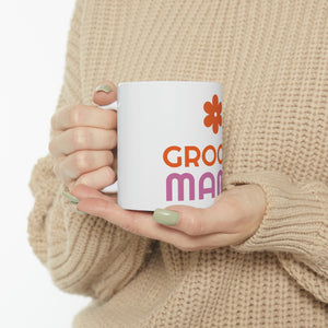Groovy Mama Ceramic Mug 11oz