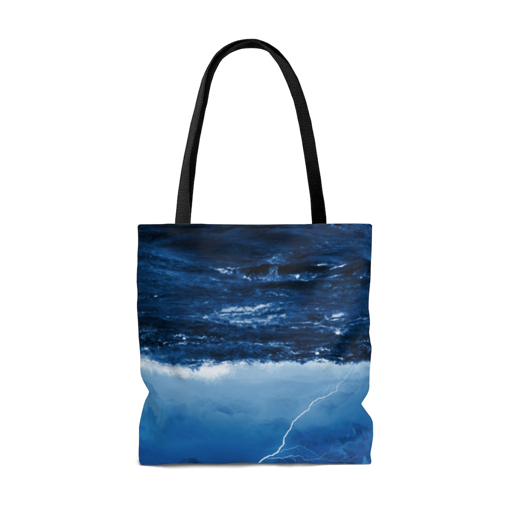 Stormy sky AOP Tote Bag