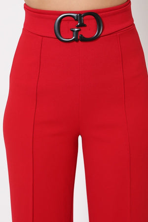 The Gorgeous Belted Chic Pants