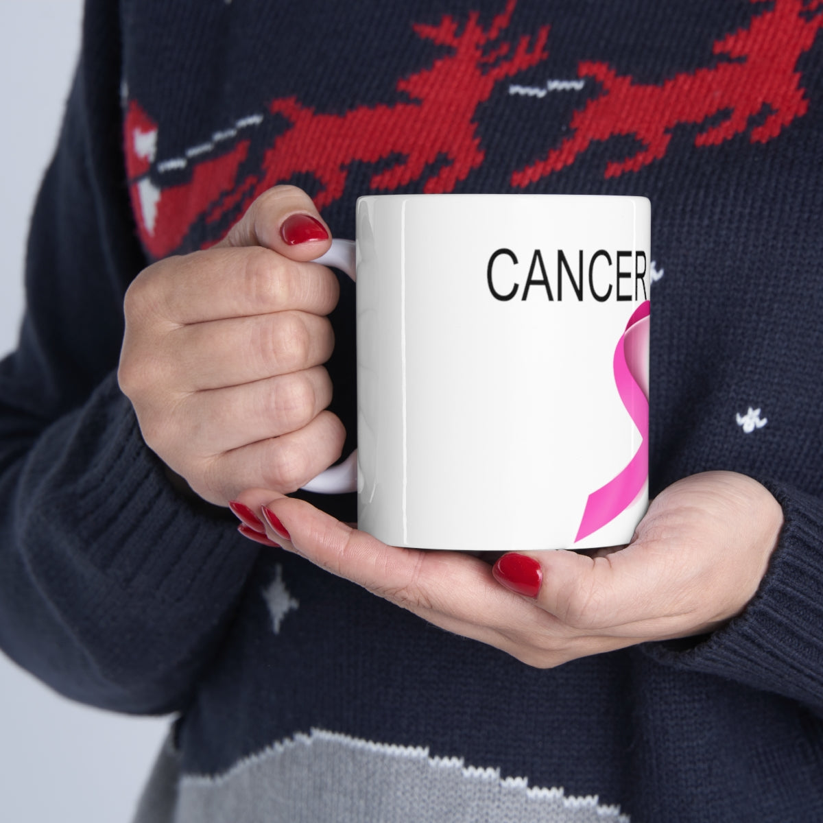 Cancer sucks Ceramic Mug 11oz