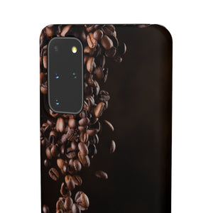 Coffee bean iphone Snap Cases