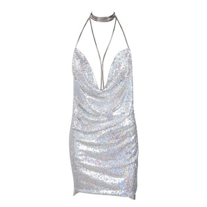 Sexy Sequined Party Dress