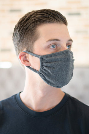 Rfm6002-Ct- Plain Reusable Face Mask for Adults