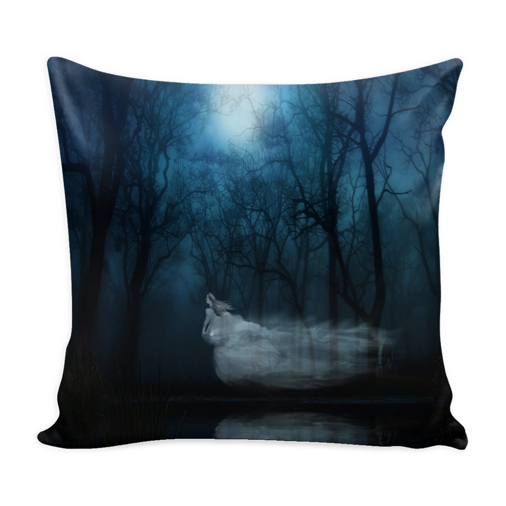 Ghost Fantasy Woman Pillow Cover