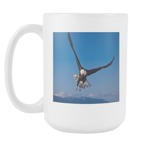 Eagle Wings Double Sided 15 ounce coffee mug