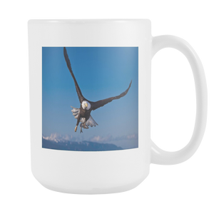 Eagle Wings Double Sided 15 ounce coffee mug