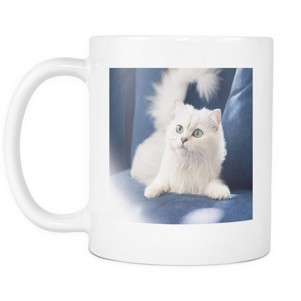 James Bond Cat double side 11 ounce coffee mug