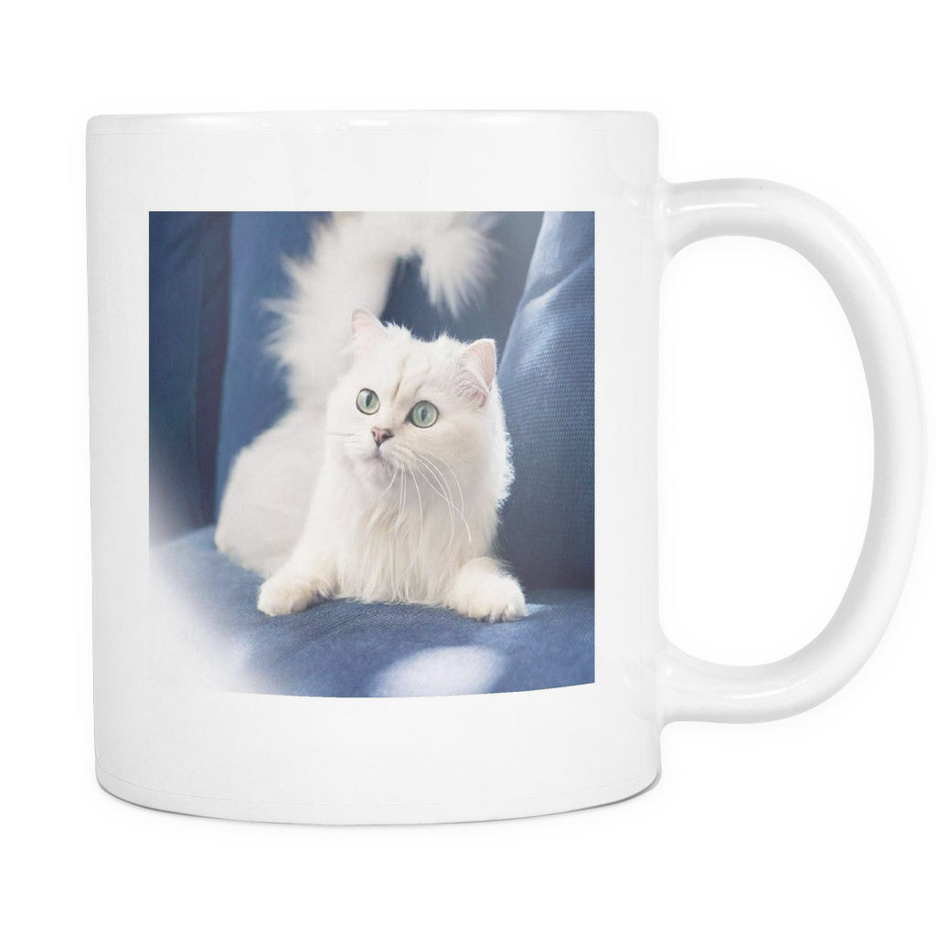 James Bond Cat double side 11 ounce coffee mug