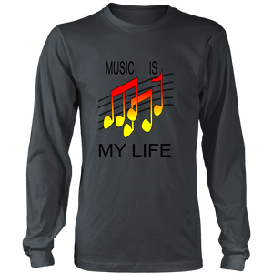 MUSIC IS MY LIFE DISTRICT LONG SLEEVE
