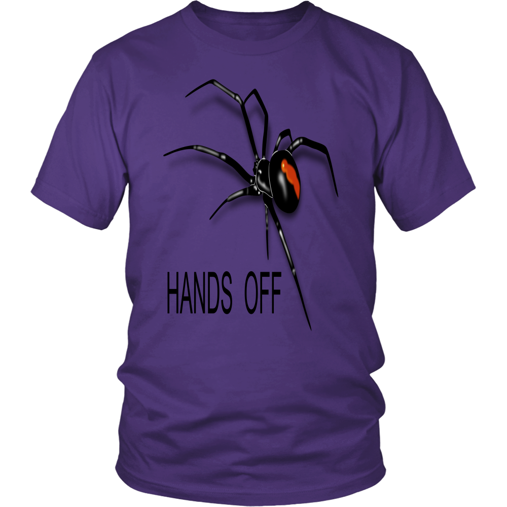 Hands Off Spider t shirt