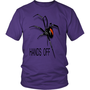 Hands Off Spider t shirt