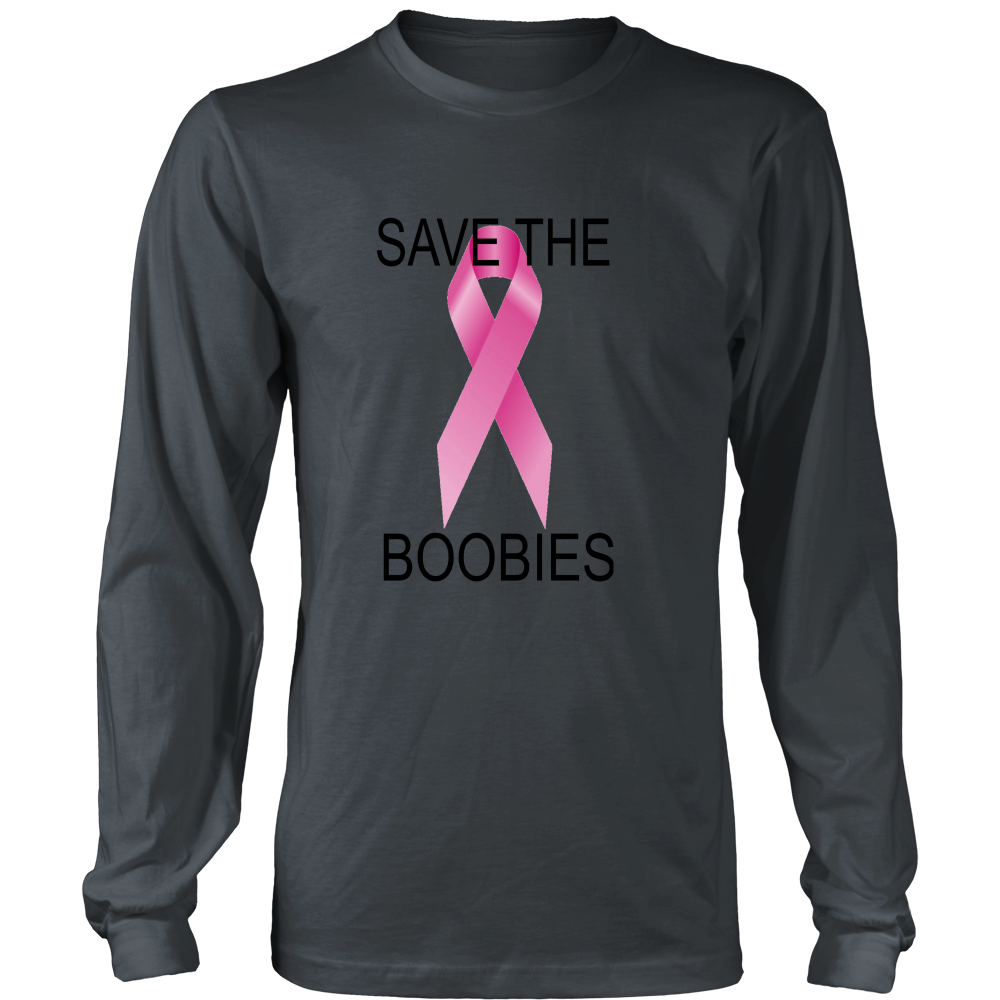 SAVE THE BOOBIES DISTRICT LONG SLEEVE