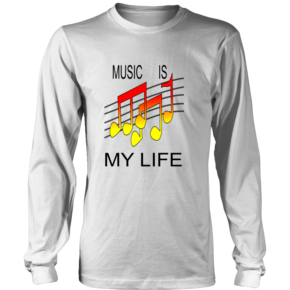 MUSIC IS MY LIFE DISTRICT LONG SLEEVE