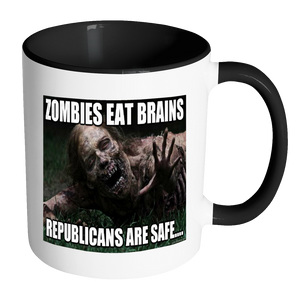 funny zombie meme mugs