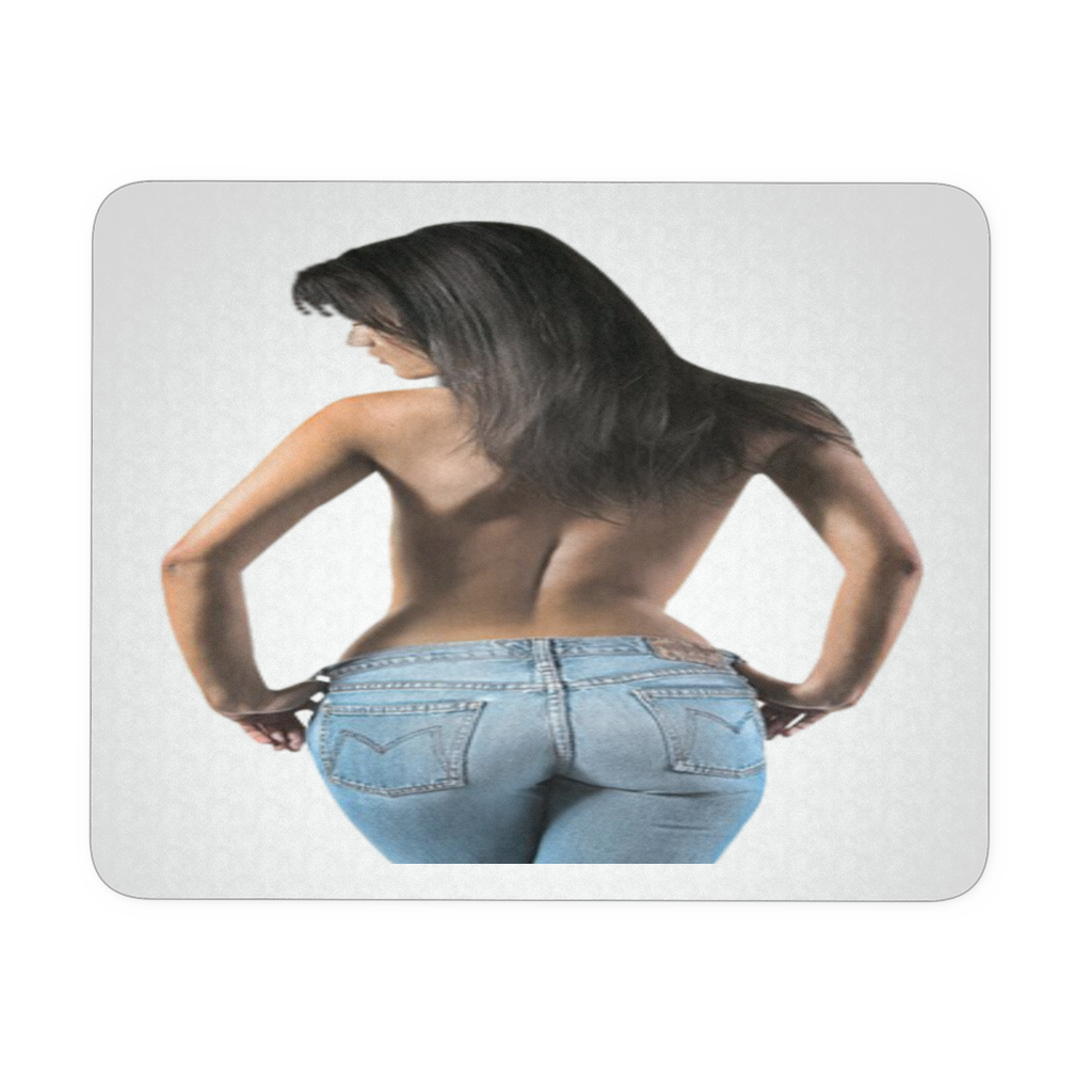 SEXY WOMAN IN JEANS MOUSEPAD